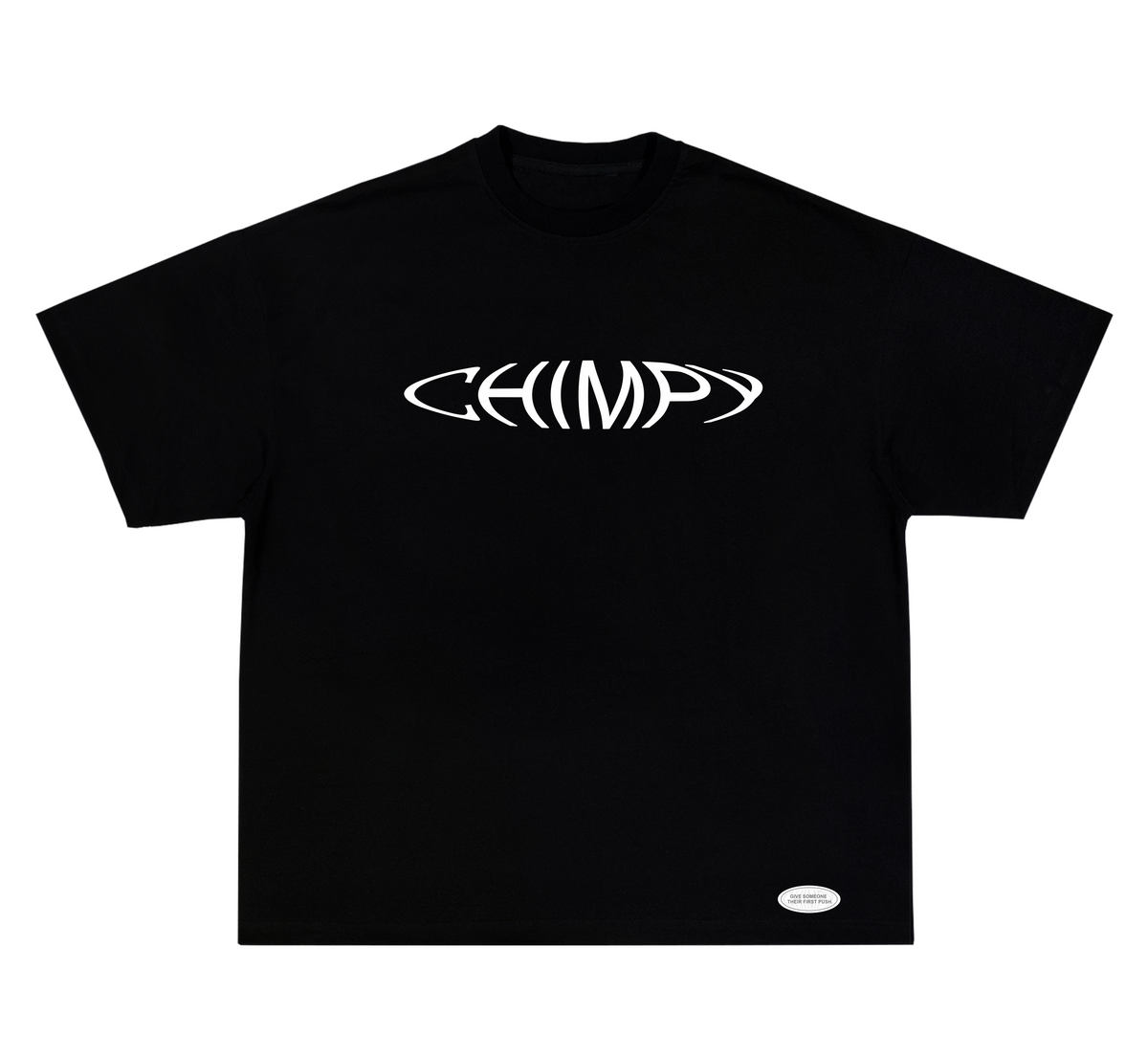 CHIMPY BLACK TEE